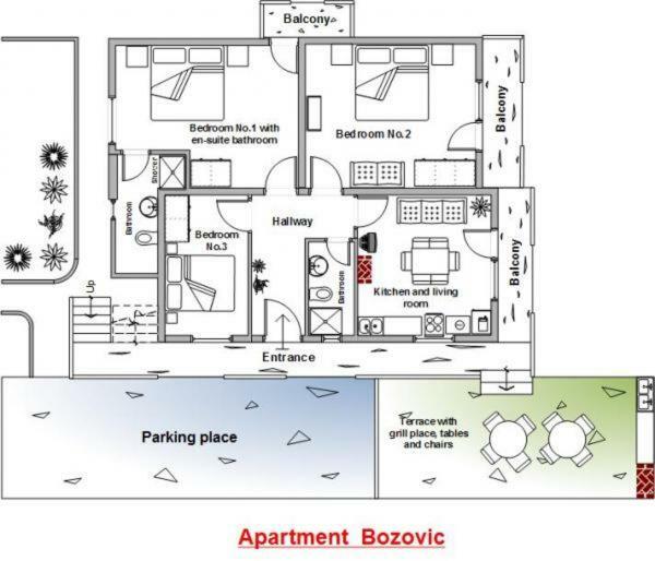 Apartment Bozovic Orebić Chambre photo